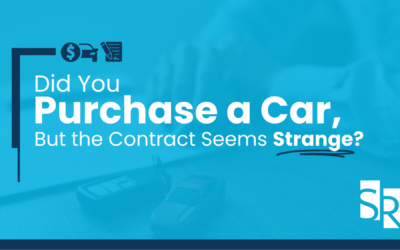 Did You Purchase a Car, But the Contract Seems Strange?